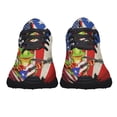thumbnail image 5 of Puerto Rico American flag Shoes Sneakers for Women Men Black Size 3.5, 5 of 7