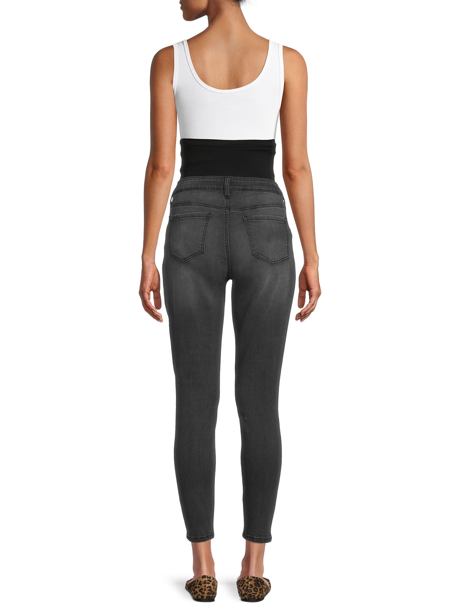 Time and Tru Women's Maternity Skinny Jeans, Sizes S-XXL