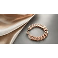 thumbnail image 3 of 8 Inch Men's Thick and Heavy Copper Bracelet 5/8 of an inch wide - CB639GAP, 3 of 8