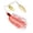 Red, variant on Metal Hard Fishing Lure Spinner Lure Pike Swivel Fish Tackle Fishing Bearings Bionic Vibrating Swinging Fishing Bait for Bass Trout Salmon Walleye Saltwater Freshwater