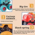 thumbnail image 4 of HAOAN Toy Cars for 1 Year Old Boy Monster Truck Toy Friction Power Bull Vehicle Pull Back Cars Toy for Toddlers 1 2 3 Year Old Boy, 4 of 9