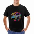 thumbnail image 2 of Car T-shirt Automobile unisex T-shirt Unisex tees Causal cotton Colourful print, 2 of 5