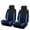 Blue 2 seat, variant on AUTO PLUS Universal Fabric Car Seat Covers Fit For Most Car SUV Truck Van Car Accessories Interior Seat Covers Car