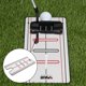 thumbnail image 1 of Espejo de alineación de puesta para golf de entrenamiento espejo de corrección de colocación de ojos Putt para golf práctica espejo de alineación, 1 of 8