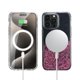 thumbnail image 4 of Funda MYBAT Dazzle Mag para iPhone 15 PRO - Rosa Brillos, 4 of 9