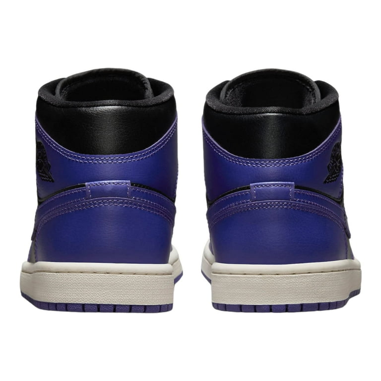 Jordan 1 Mid Women Black/Dark Concord-Sail BQ6472-051 7 Jordan 1 Mid Women Black/Dark Concord-Sail BQ6472-051 7