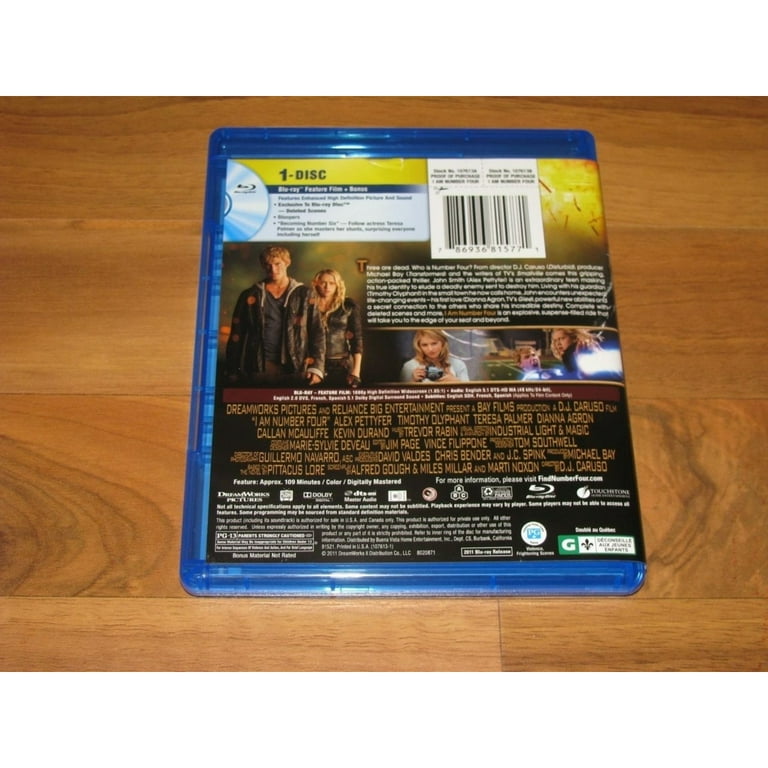 BLACK IRIS 4th ANNIVERSARY LIVE びーあい DVD I Am Number Four (Blu-ray) - Walmart.com