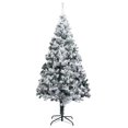 thumbnail image 3 of vidaXL Arbre de Noël Artificiel Pré-Éclairé avec Ensemble de Boules Vert 210 cm PVC, 3 of 5