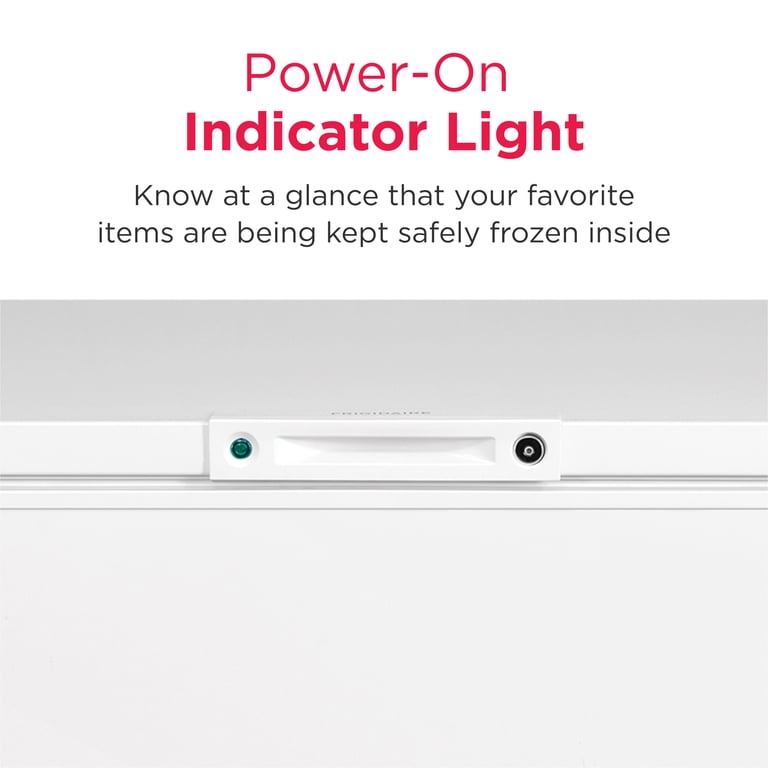 Frigidaire FFCL2042AW Chest Freezer, 19.8 Cu. Ft., Garage-Ready