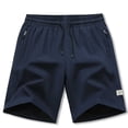 thumbnail image 7 of KICILVS Boys Quick Dry Shorts for Outdoor Sports Drawstring Summer Shorts with Zipper Pocket Lightweight Active Wear 7-19 Years, 7 of 7
