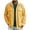 Tops-439Yellow, variant on LEKWK Mens Long Sleeve Shirts Regular Fit Lapel Collar Dress Shirts Cable Knit Texture Pocket Casual Stylish Business Work Party Daily