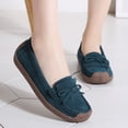 thumbnail image 5 of Big Size Women's Casual Loafers Slip On Leather Shoes Lightweight Walking Shoes Moccasins Classic Penny Loafer Flats Boat Shoes, 5 of 6