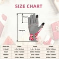thumbnail image 4 of YARTTING Leather Gardening Gloves for Women, Flexible Breathable Garden Gloves, Thorn Proof Working Glove for Weeding, Digging and Pruning, Small Pink, 4 of 7