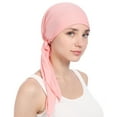 thumbnail image 2 of SPRING PARK Folded Muslim Women Hijab Hat Cap Turban Headscarf Wrap Bonnet Head Cover, 2 of 6