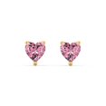 thumbnail image 1 of Boucles d'Oreilles Clous Pierre de Naissance Cœur, 1 of 4