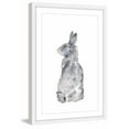 thumbnail image 3 of Marmont Hill "Rabbit Silhouette" by Thimble Sparrow Framed Painting Print, 3 of 5