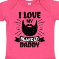 thumbnail image 4 of Inktastic I Love My Bearded Daddy for Fathers Day with Grunge Boys Baby Bodysuit, 4 of 5