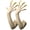 Beige, variant on Punk Long Nails Paws Gloves Elastic Stretchy Arm Gloves Cosplay Event Armwear