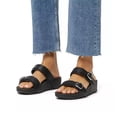 thumbnail image 3 of Women's FitFlop, Lulu Adjustable Buckle Slide Sandal, 3 of 7