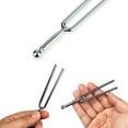 thumbnail image 3 of 2 Pcs Stainless Steel Chakra Tuning Forks For Musical Instruments Violin Guitar Tuner Device Vibration, 3 of 5