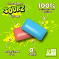 thumbnail image 6 of PUR Jumbo SOURZ Gum, Aspartame Free, 100% Xylitol, Natural Flavor Blue Raspberry, Watermelon, 20 Pieces, Pack of 1, 6 of 7