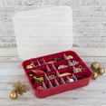 thumbnail image 4 of Sterilite Adjustable Ornament Case, Red, 4 of 7