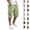 #01 Light Green, variant on Men's Cargo Shorts Casual Cotton Drawstring Elastic Waist Lightweight Hiking Bottoms Breathable Multi-Pocket Work Pants, #01 White, M