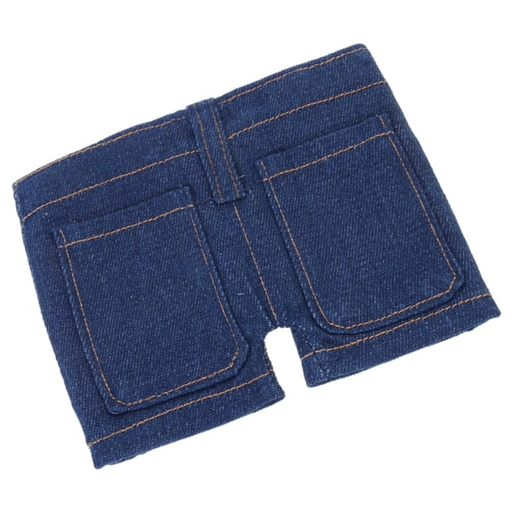 Foldable Short Jeans Wallet with Card Cash Storage, Ideal for Daily Travel Use Giving