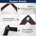 thumbnail image 6 of Tarp Waterproof - Clear Heavy Duty Tarps, Outdoor Transparent Cover 2x3m, 6 of 6