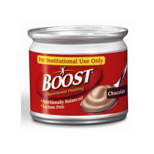 Boost Nutritional Pudding 09460300 5 oz Case of 48, Chocolate Walmart