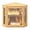 Natural, variant on Corner Bread box for Kitchen Countertop,Farmhouse Bread Box with Acrylic Wavy Door Panel,Large Bread box for kitchen countertop,Food Storage Container (Natural, Extra Large)