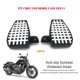 thumbnail image 5 of Kenally 1 par de estribos anchos para motocicleta, reposapiés antideslizantes, accesorio de repuesto para CMX1100 REBEL1100 2021 Accesorios para motos Kenally VI015608-00B, 5 of 6