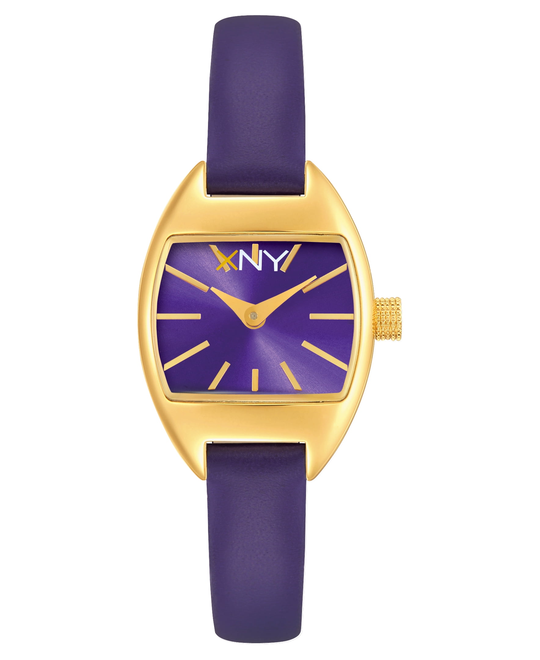 XNY Watch, Women's Urban Purple Strap Gold Tone Case BV8098X1