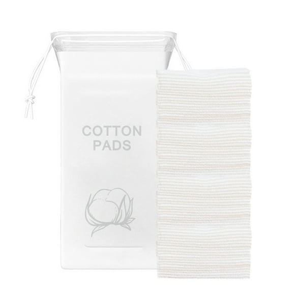 High-quality cotton pads made of plant fibers have multifunctional uses.-100 tablets (1 pack)