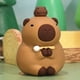 thumbnail image 4 of Capybara Toy Capybara Plushie Regalo de cumpleaños Simulación Animales Juguete para el escritorio del hogar, 4 of 5
