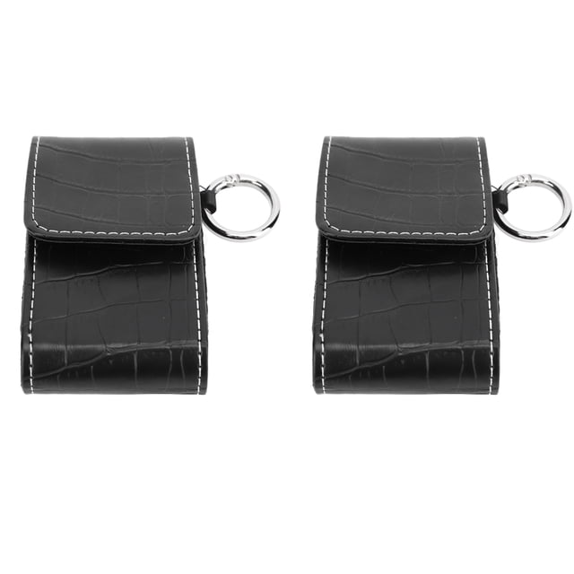 Estuche De Transporte Para Oxímetro De Pulso De Dedo, Estuche Liviano Para Oxímetro De Dedo De Oxígeno En Sangre, 2 Piezas De Anillo Colgante A Prueba De Golpes Para Viajes