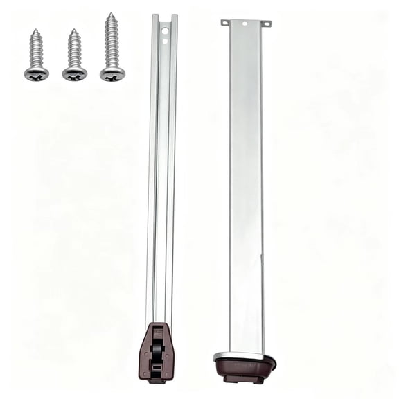Vruelia Metal Drawer Slide Replacement for Various Dressers and Nightstands, Drawer Track and Rai，0k514