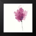 thumbnail image 2 of Vess, June Erica 15x15 Black Modern Framed Museum Art Print Titled - Expressive Blooms I, 2 of 5