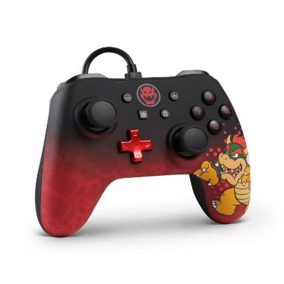 PowerA Wired Controller for Nintendo Switch - Bowser, Gamepad, Game controller, Wired controller, Officially licensed