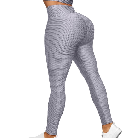 26" Neon Light Gray ladies leggings