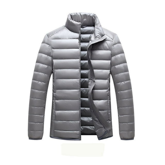 Veste en Duvet Imperméable pour Hommes, Légère, Isolée, Doudoune d'Hiver