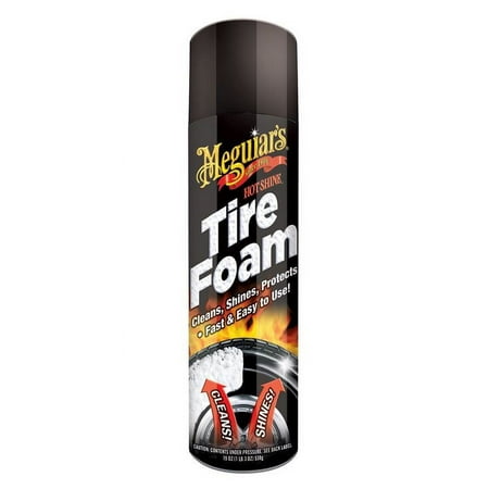 Meguiar's G13919 Hot Shine Tire Foam, 19 Oz, Each