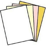 125 Sets of 4 Part Letter Size Straight Collated NCR Paper - 01924, Appleton
