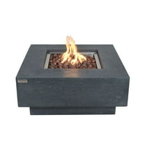 Elementi Manhattan Concrete Outdoor 45,000 BTU Natural Gas Fire Table