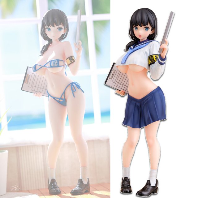 Zonas de juguete Waifu, figura de Anime Hentai, Majimeka Fuuki iin-san-Colección 1/6 figura fundida, figura de juguete Sexy de Anime Fivean unisex