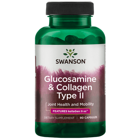 Swanson Glucosamine and Collagen Type Ii 90 Capsules