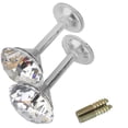thumbnail image 3 of Gancho de borla para puerta y pared con diamantes, 2 uds. Namotu LN-1218, 3 of 7