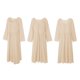 thumbnail image 3 of Vestido holgado de manga larga con bolsillos Vintage Plus Size Casual Boho Holiday Dress Abanopi Vestido de mujer, 3 of 7