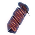 thumbnail image 1 of Heated Leg Massager Wrap with Vibration, Extra Long Corded Heating Pad for Soothing Comfort on Thigh, Calf, and Arm, Adjustable Heat & Massage Levels, Blue, 1 of 5