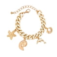 thumbnail image 1 of Gloden pulsera para las mujeres pulsera de diseño de luz diseño del océano pulsera sexy hermoso regalo de la moda temperamento pulsera, 1 of 8